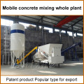 3AMixer móvel concreto mistura planta pronto mistura planta